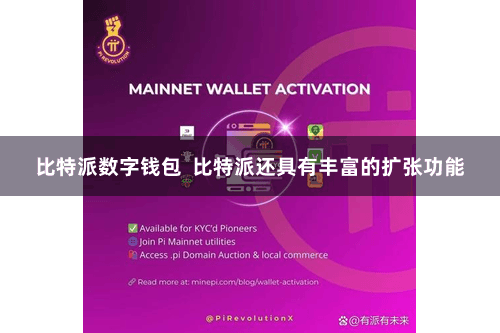 比特派数字钱包  比特派还具有丰富的扩张功能