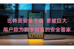 比特派安全下载 更被巨大用户称为数字财富的安全管家
