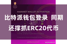 比特派钱包登录  同期还撑抓ERC20代币