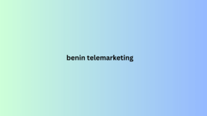  benin telemarketing