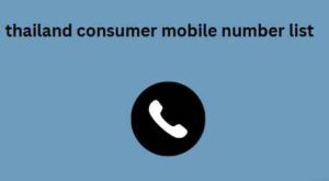 thailand consumer mobile number list