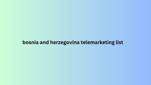  bosnia and herzegovina telemarketing list