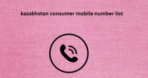 kazakhstan consumer mobile number list